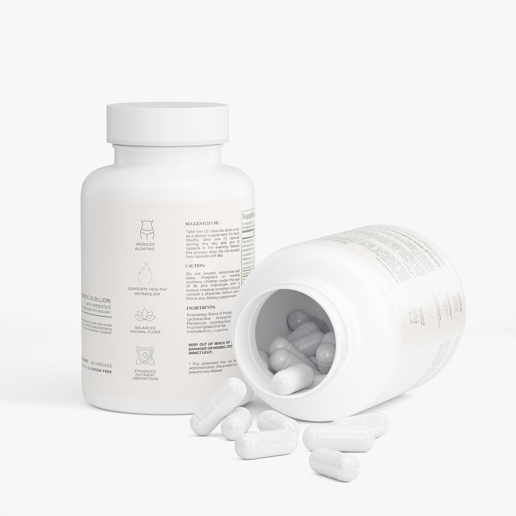 Probiotic 40 Billion with Prebiotics